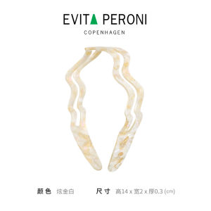 Evita Peroni Womens New Wave Hairband Stylish Versatile Fashionable Hair Accessories Fresh out Original Design Summer 2024