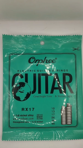 Senar String Gitar Guitar Elektrik Orphee RX17 10-46