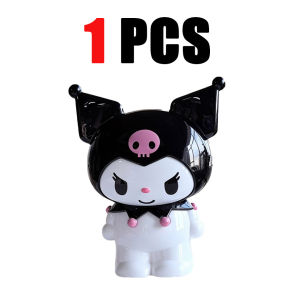 Bandai | Cute Kawaii Sanrio Characters Figure Pen Cup Hello Kitty Kuromi My Melody Desktop Storage Decor Collectible Toy Gift Office