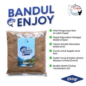 Pelet Pengumpul Ikan Bandul Enjoy Pelet Nila Mas Bawal
