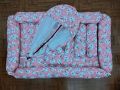Kasur Bayi Kolam Kulambu Tenda Motif Wild Peach. 