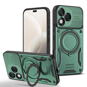 Ốp Lưng Điện Thoại Từ Tính Cao Cấp Chống Sốc Cho Honor X60 Pro X5C Plus X9C X9d X7d 4G X70 400 Smart Lite Kèm Giá Đỡ