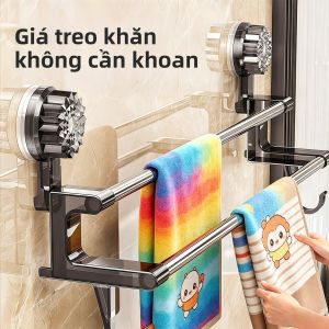 Adjustable Suction No-drilling Towel Rack