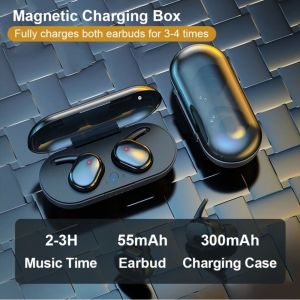 Y30 TWS Bluetooth Earphones 5.0 Stereo Game Wireless Earphone Touch Earbuds for Android and IOS