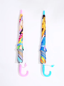 FYLO.SG 💗 Disney Frozen Paw Patrol Avengers Mickey Mouse Cars Kids Umbrella Waterproof