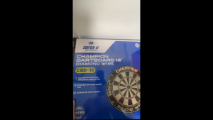 Diamond Wire Dart Board - Champion 18 Inch