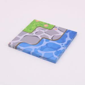 Colorful magnetic baseboard floor refill DIY magnetic world building scene toy the perfect Christmas gift for enthusiasts