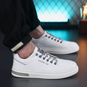 Dominov Sepatu Sneakers Pria Kasual Sporty Sinclair Premium Quality Warna Hitam