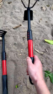 Bộ 4 Món Dụng Cụ Làm Vườn Tay Cầm Bọc Cao Su Chắc Chắn Siêu Tiện Dụng Gồm Cuốc Xẻng Cào Đất