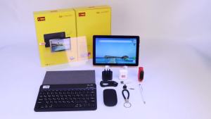 10 Inch Tablets Android 12 8GB+512GB Storage Keyboard 10000mAh large battery Portable tablet for teenager business or entertainmentsupport GPSSIM cardBluetoothFMG-SENSERGoogle store