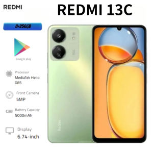 Redmi | 2026 NEW Redmi 13C Smartphone Global Version 8GB RAM 256GB Storage 6.74-inch HD Display 50MP Main Camera 5000mAh High-Capacity