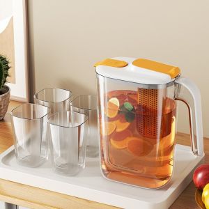 Cold Water Kettle Cold-resistant Leak-proof Water Bottle Food Grade Material Neatly Organized for Convenience