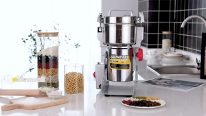 Electric Herb Grinder 800g Stainless Steel Ultra Fine Powder Grinder For Spices Coffee Dry Grains