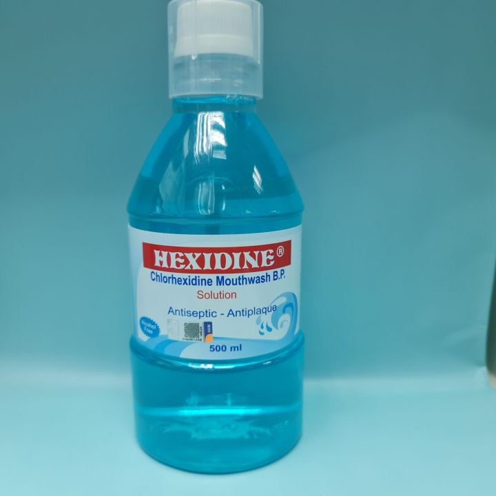 Hexidine Chlorhexidine Mouthwash B.P. Solution 500ml | Lazada