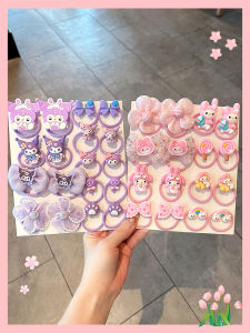 High Elasticity Childrens Hair Ties Baby Girl Braid Headwear 2024 New Style Kurokos High Elasticity Hair Bands Non-Damaging