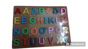 Bảng chữ cái bằng gỗ cho bé vừa học tập vừa chơi