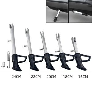 🚚【สินค้าใหม่ + จัดส่งฟรี】🚚ขาตั้งรถจักรยานยนต์18/20ซม. สกูตเตอร์จักรยานไฟฟ้าแท่นรองรับเท้าอุปกรณ์เสริมโลหะปรับขนาดได้ที่ทนทานต่อการกัดกร่อน