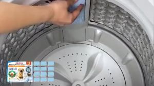 Jakehoe | Washing Machine Cleaner Tablets Removing Mold Stains Reduce Pet Hair Residue Eliminate Odors Deep Clean Washer Tank Descaler Tab