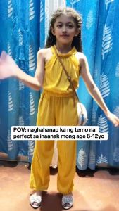 Terno for Kids Girls: Fit 8 to 12 Years Old