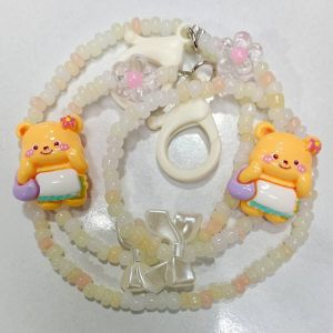 แมสเด็ก 4-12 ปีลายหมีเนย 1 แพ็คมี 10 ชิ้นพร้อมส่งที่ไทย