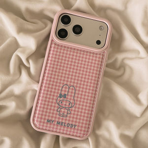 LeMode Xiaomi Redmi K90 pro Max 17 Ultra Creative Phone Case Womens Style Korean Pink Leather Texture Protective Cover