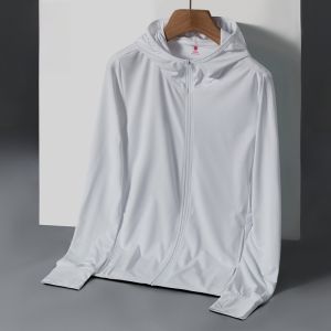 ROMON | Lomond Mens Ice Silk Sun Protection Clothing Ultra-Thin Breathable Outdoor Travel Fishing Sports Skin Coat Jacket