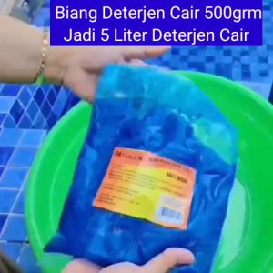 Biang Sabun Laundry Deterjen 500gram Jadi 5 Liter - AF CLEAN Biang Detergen