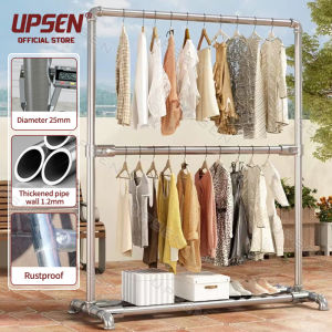 Heavy Duty Drying Rack Sampayan Carbon Steel Windproof Adjustable Foldable Clothes Rack for Outdoor