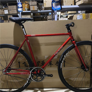 Tsunami Tsunami Dead Fly 4130 Chromium Molybdenum Steel Fixed Gear Bike Flat Flower Vehicle Steel Frame Student Bike Professional