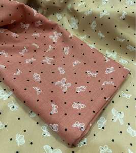 [ VẢI NAKI ] Vải Xước Nhật Hoạ Tiết co giãn nhẹ 1 chiều chuyên may đầm váy sét vest sét bộ khổ 15m