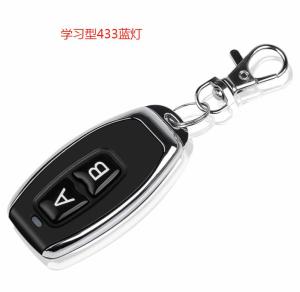 433MHz Wireless RF Remote Control Electric Auto Cloning Duplicator Garage Opener Learning Copy Code Controller Universal Garage Door Gate Light Key RF Transmitter