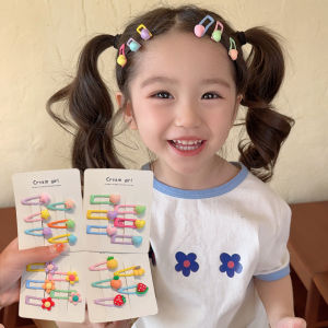 คลิปผมขนาดเล็กสำหรับเด็กผู้หญิง ไม่ทำลายผม ตกแต่งผมแบบเกาหลี คลิปผมแบบติดผมสำหรับเด็ก อุปกรณ์เสริมผมแบบอ่อนโยน