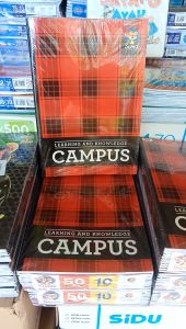 Buku Tulis Campus Merah isi 50 Lembar & Buku Tulis Campus Suma Besar