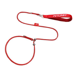 HamshMoc Dog Leash Durable Strong Pet Slip Lead Adjustable Easy Control Integrated Collar And Leash For Dogs Training Accessories