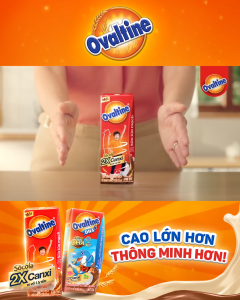 Thùng 48 hộp Thức uống lúa mạch gấp đôi Canxi hương vị sô-cô-la Ovaltine (180ml x 48)