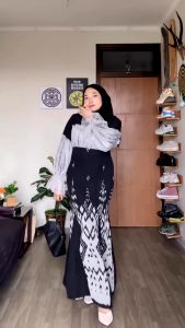 ZUDEVA - RAHAYU SERIES Set Couple Etnik Tenun Baju Batik Sarimbit Kondangan Pasangan Seragam Lebaran keluarga Dress Set Kemeja