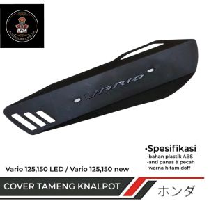 Cover knalpot vario tameng knalpot / tutup knalpot vario all new model arm universal cocok ke semua motor vario 125 150 dll