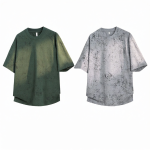Mark Fairwhale | Áo Thun Nam Tay Ngắn Form Rộng Cổ Tròn Tie Dye