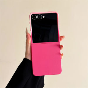 Gradient Color Hard PC For Magsafe Magnetic Phone Case For Samsung Galaxy Z Flip 8 7 6 5 4 3 Shockproof Protective Shell Cover