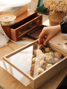 Valentines Day Gifts 3D Photo Frame Shadow Box Depth 4cm Flower Frame Box Glass Dry Flower Shadowbox Suitable for Dried Flowers Collection Display Shadow Box DIY Picture Frame