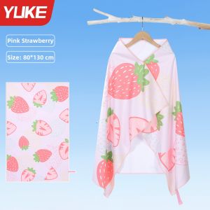 YUKE | Hooded Robe Wearable Quick Drying Bath Towel