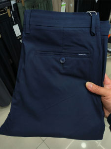 Business Casual Straight Leg Mens Long Pants Modal Lyocell Fabric Elastic Waist Spring Summer Light Weight Breathable