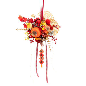 Aying Living Room Screen Wind Glass Window Door Decorative Flowers Vintage Style Home Decor Wall Hanging New Year Atmosphere