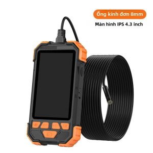 Camera Nội Soi Tự Động Lấy Nét HD1920P 5MP Màn Hình IPS 4.3 USB Kiểm Tra Ô Tô Borescope Ống Kính Đơn Kép Ba Ống Kính Chụp Ảnh