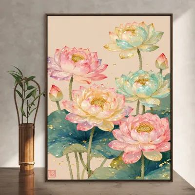 DIY Numbered Paint By Numbers Kit Decorative Oil Painting
