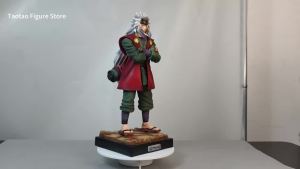 Bandai | 53cm 13.7 inch Anime Jiraiya Action Figures Pvc Statue Desktop Ornamen Collection Statue Model Decoration Room Toys Gifts