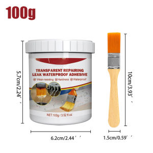 EOOPEE Waterproof Glue Sealant Invisible Waterproof Agent Strong Waterproof Sealant for Bathroom Kitchen Garden Roofs Walls