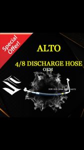 SUZUKI ALTO OEM NEW 4/8 DISCHARGE HOSE/ HOS (CAR AIRCOND SYSTEM) HIGH PRESSURE (COMPRESSOR TO CONDENSER)