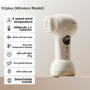 SKULD | Smart Temperature Baby Hair Dryer Wireless