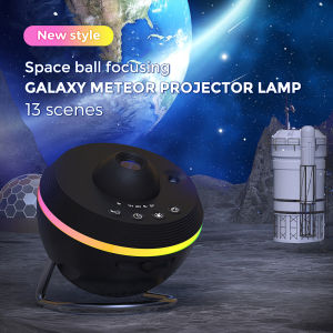 Newest Meteor 13 in 1 Ultra Clear Galaxy Projector Ultra Clear Night Light Lamp Rotary Space Ball Planetarium Projector Lights